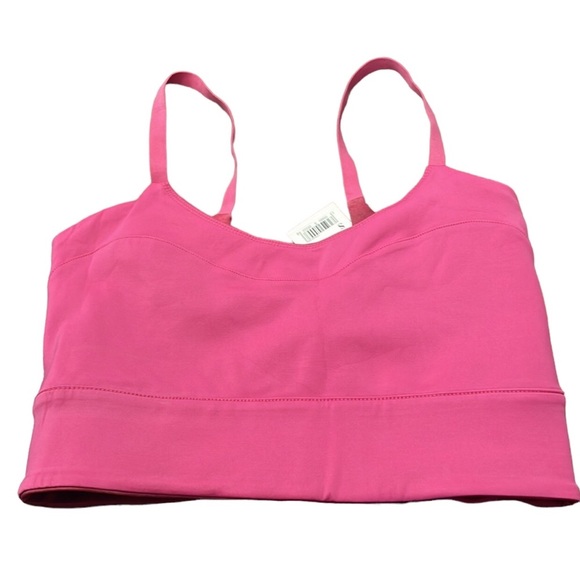 NWT Free People Beat the Heat Reversible Raspberry Sports Bra, Size M - Picture 5 of 7